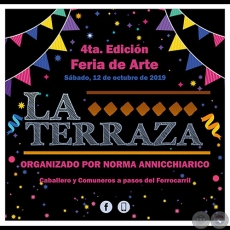 LA TERRAZA - 4ta. Edición - Sábado, 12 de octubre de 2019